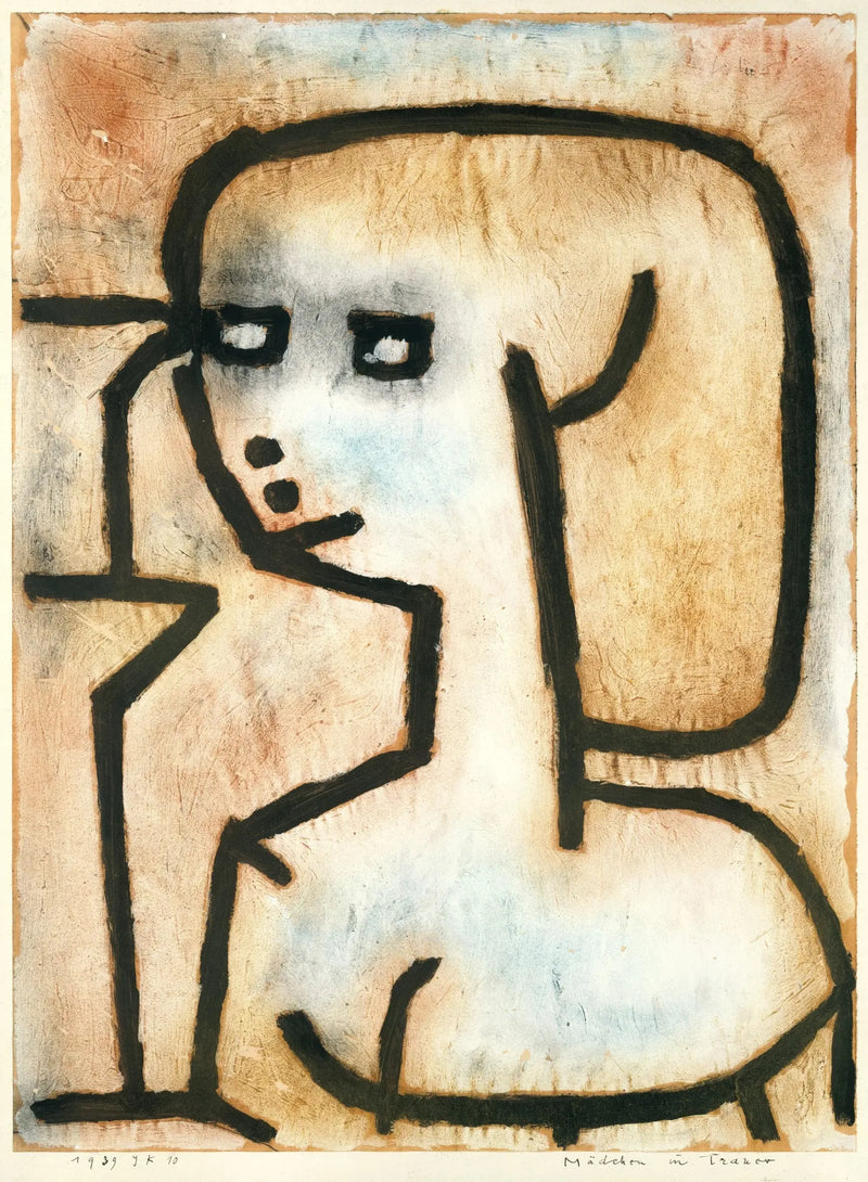 Niña de luto - Paul Klee