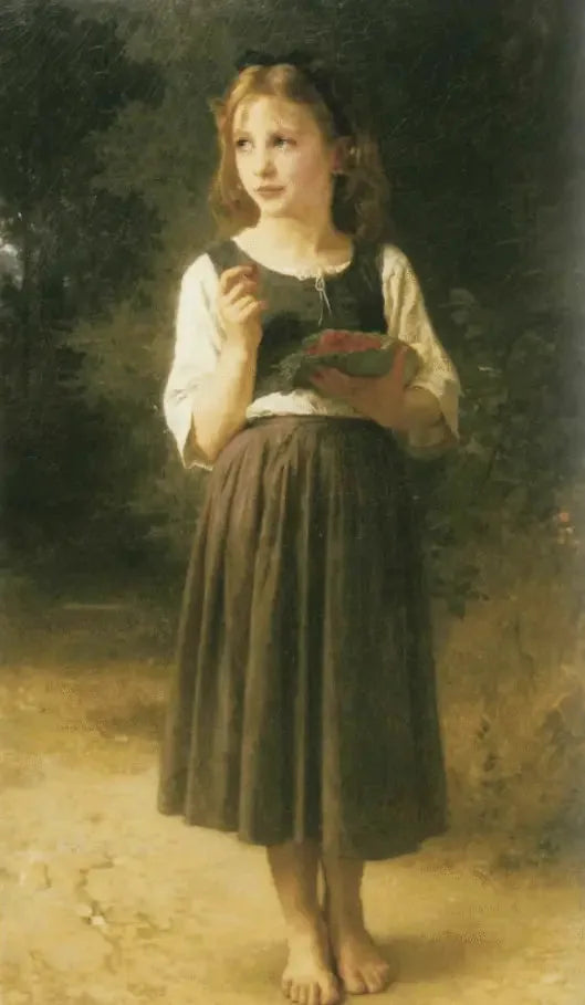 Chica frambuesa - Bouguereau