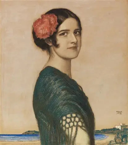 Fille Mary en español - Franz Von Stuck
