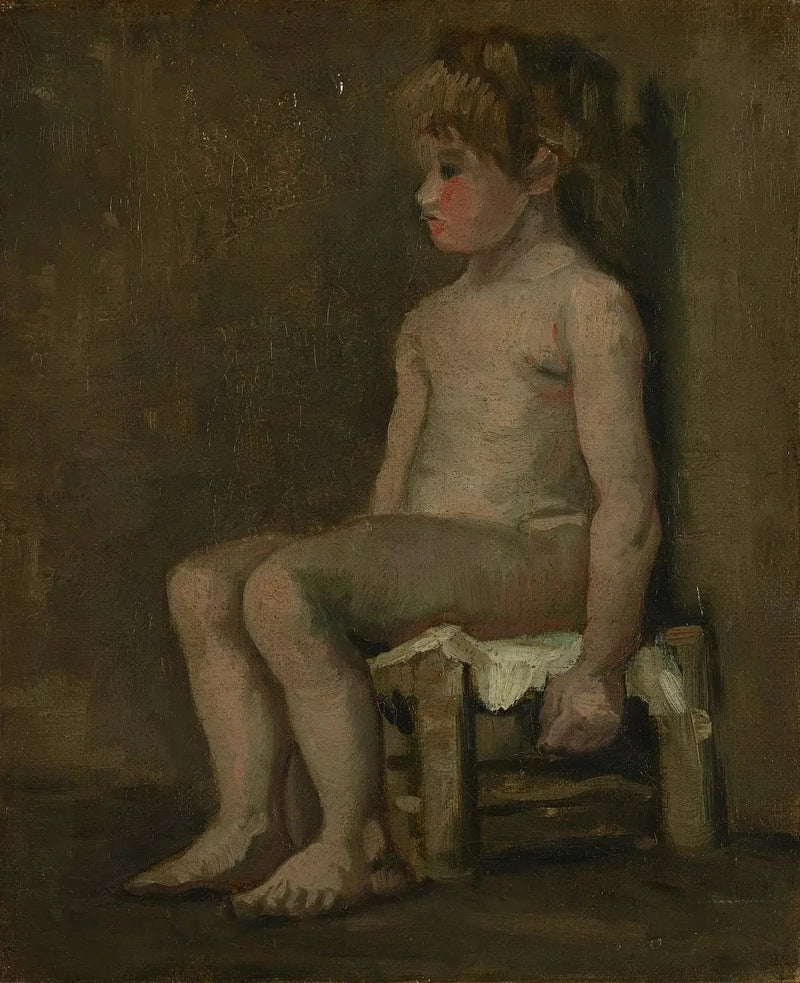 Chica desnuda, sentada - Vincent van Gogh