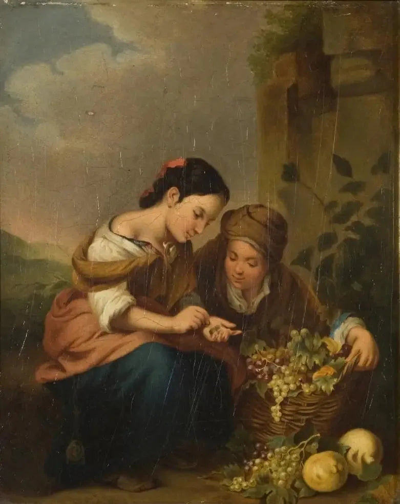 Chicas contando monedas - Bartolomé Esteban Murillo