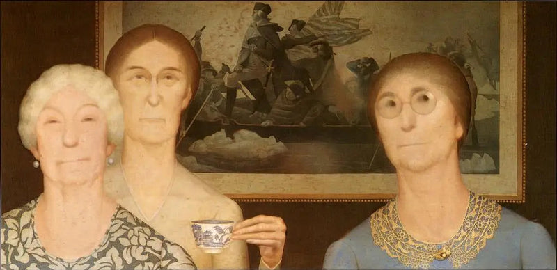 Hijas de la Revolución - Grant Wood