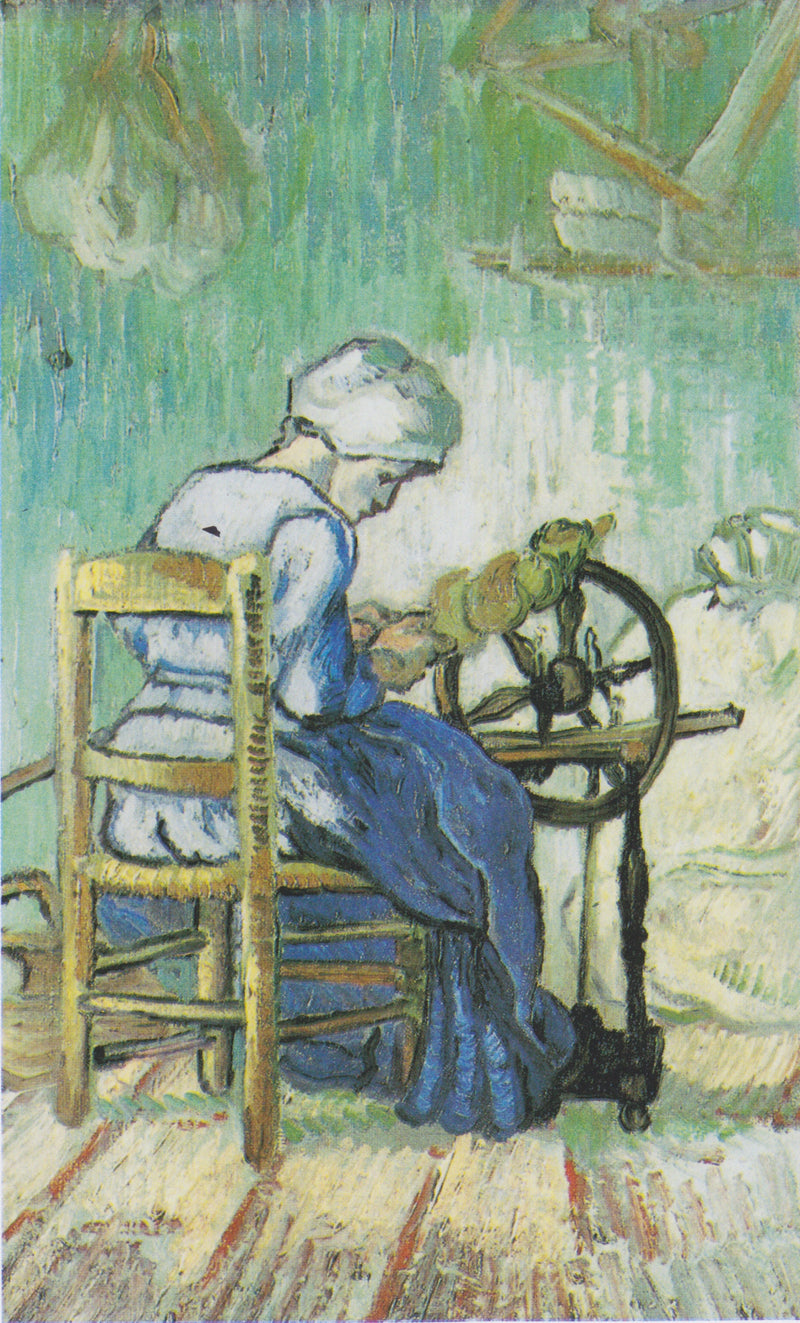 La hilandera - Vincent van Gogh