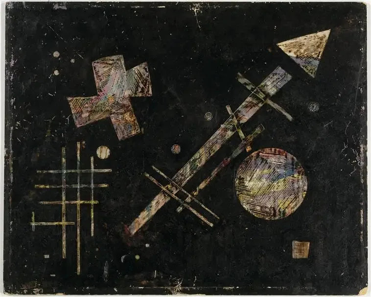 Hilos aislados - Vassily Kandinsky