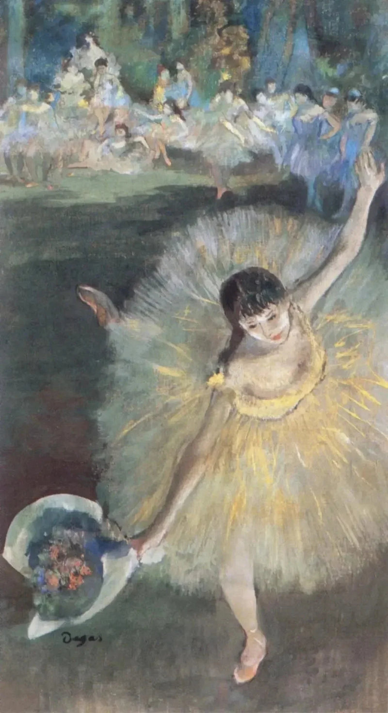 Fin de arabesco - Edgar Degas