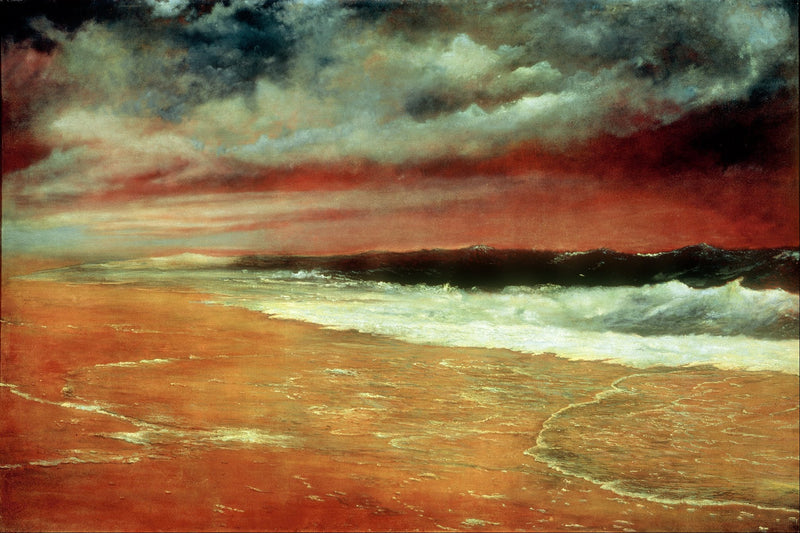 Atardecer junto al mar - Joaquín Clausell
