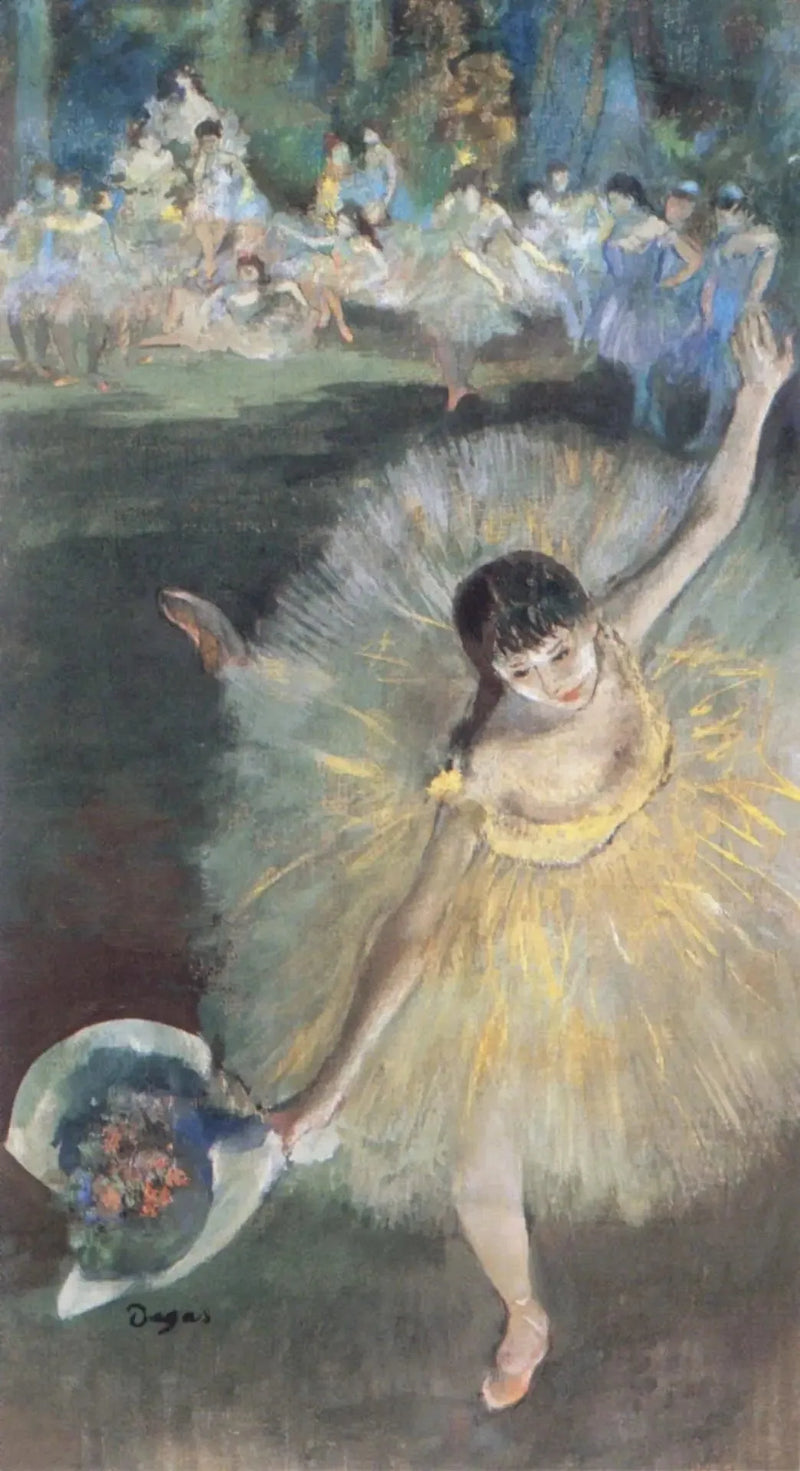 Fin de arabesco - Edgar Degas