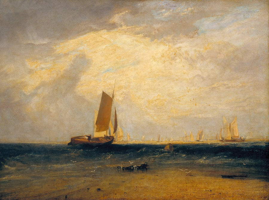 Pesca en Blythe-Sand, la marea subiendo - J. M. W. Turner