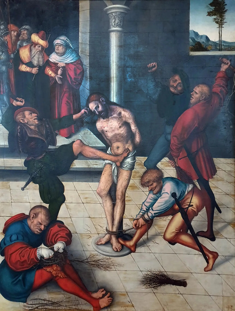Flagelación - Lucas Cranach el Viejo