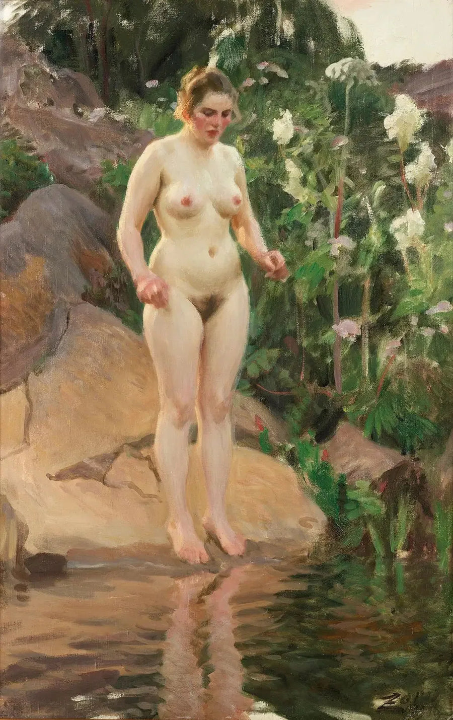 Flores del archipiélago - Anders Zorn