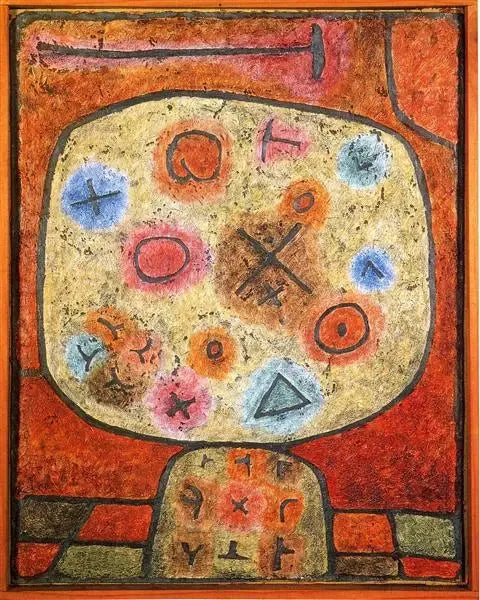 Flores en la piedra - Paul Klee