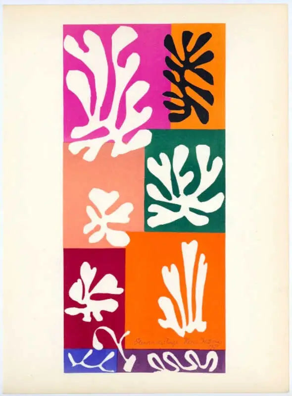 Flores de nieve - Henri Matisse