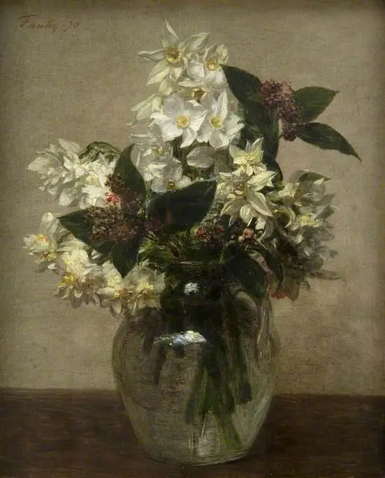 Flores de primavera - Henri Fantin-Latour