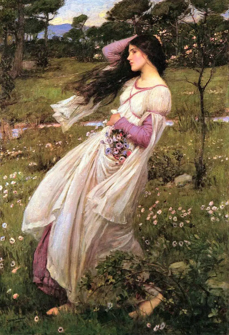 Flores de los vientos - John William Waterhouse
