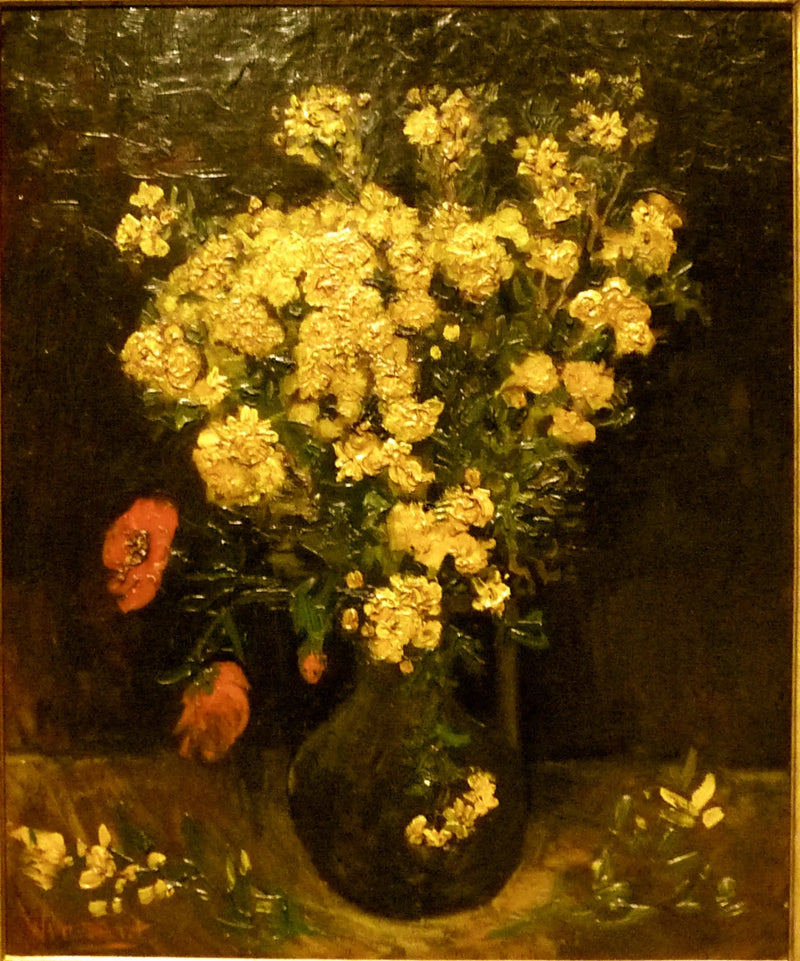 Flores de amapola - Vincent van Gogh