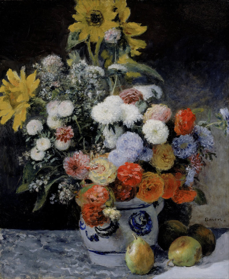 Flores - Pierre-Auguste Renoir