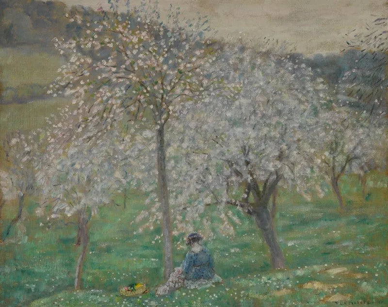 Flores primaverales - Frederick Carl Frieseke