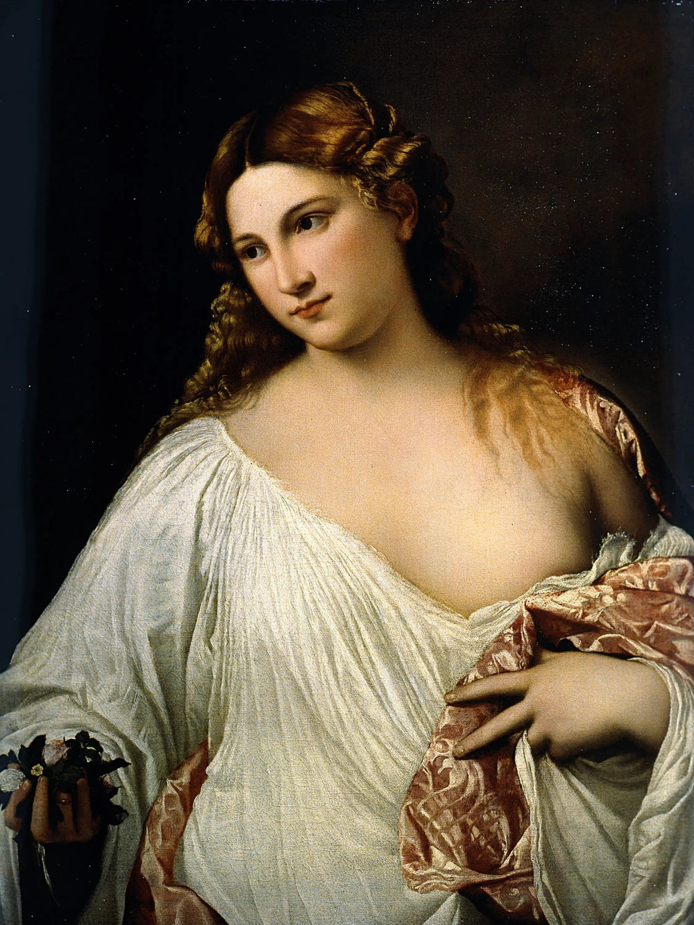 Flore - Titian image 1 tableau peint à l’huile sur toile
