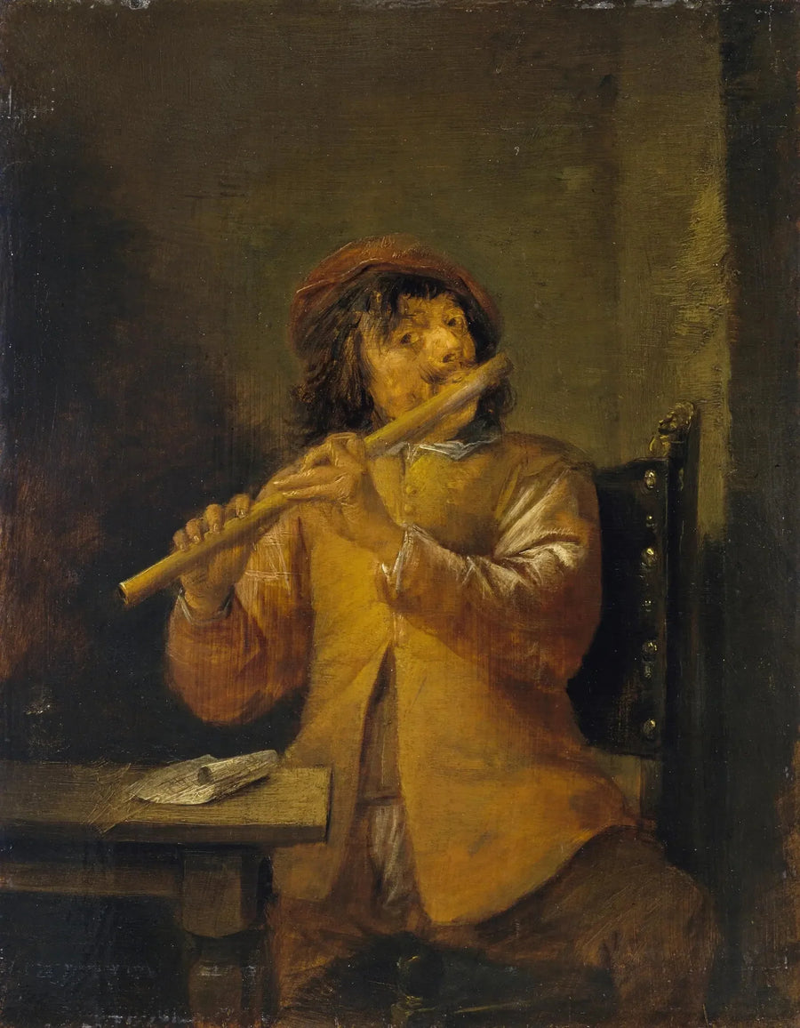 Flautista - David Teniers el Joven