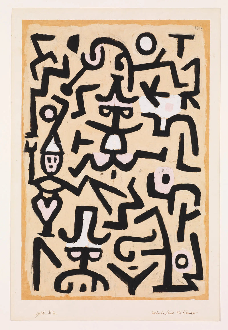 Folleto de los humoristas - Paul Klee
