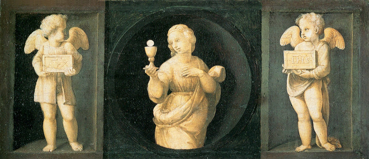 Faith, 1507 - Raphaël, predela Baglioni