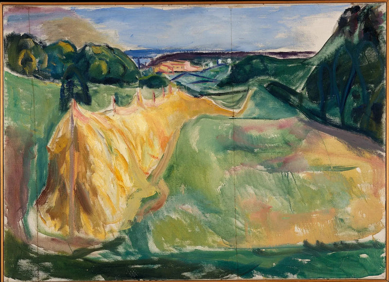 Heno secándose - Edvard Munch