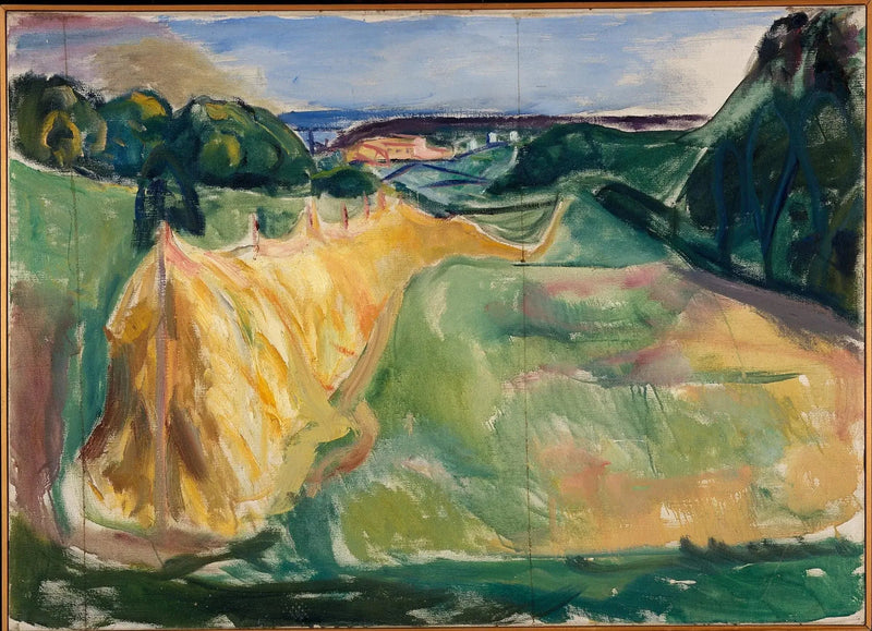Heno secándose - Edvard Munch