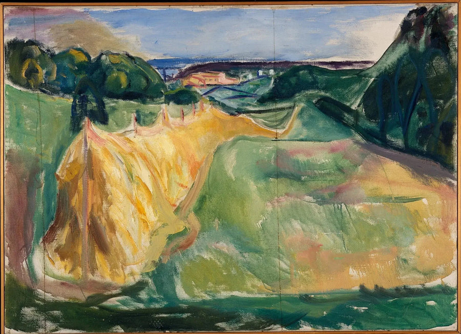 Heno secándose - Edvard Munch