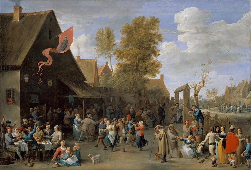 Feria del pueblo - David Teniers el Joven