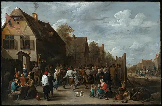 Feria del pueblo - David Teniers el Joven