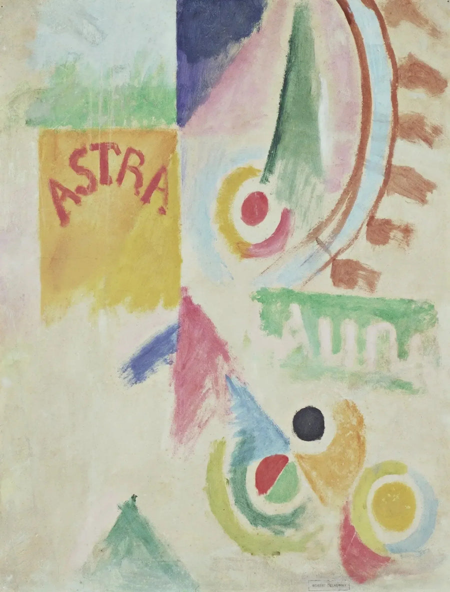 Fútbol. El equipo de Cardiff - Robert Delaunay