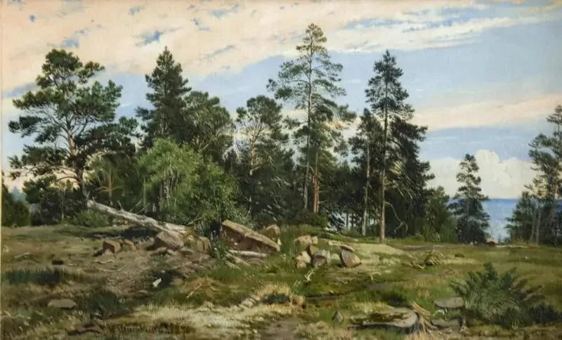 Bosque junto al mar - Ivan Chichkine