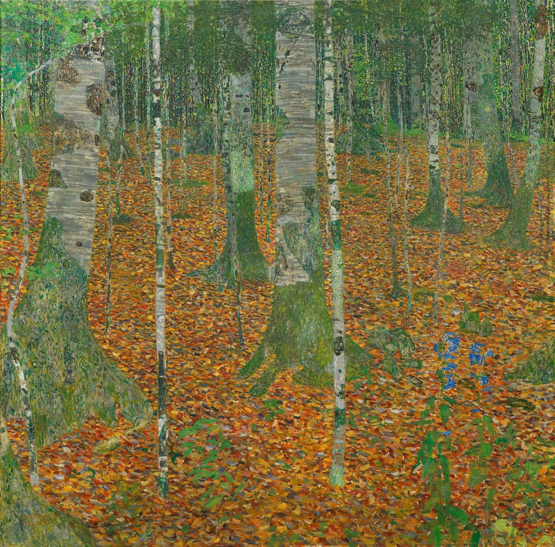 Bosque de abedules - Gustav Klimt
