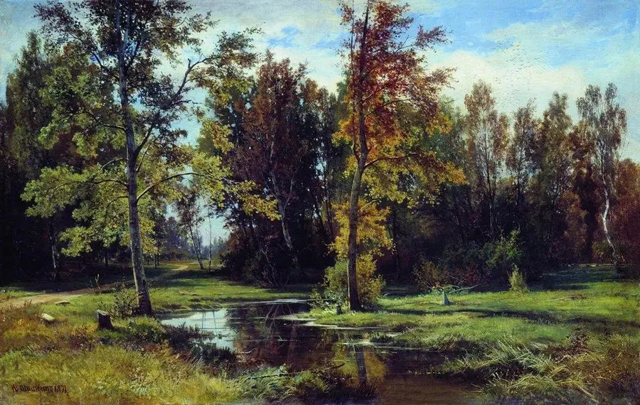 bosque de abedules - Ivan Chichkine