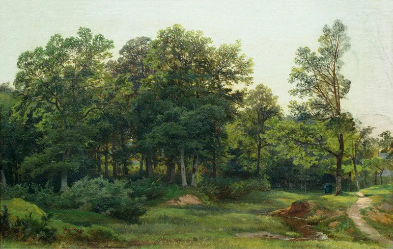 Bosque de árboles de hoja caduca - Ivan Chichkine