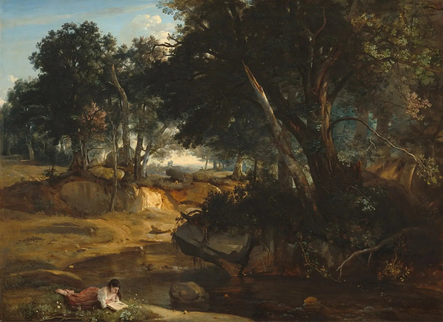Bosque de Fontainebleau - Jean-Baptiste Camille Corot