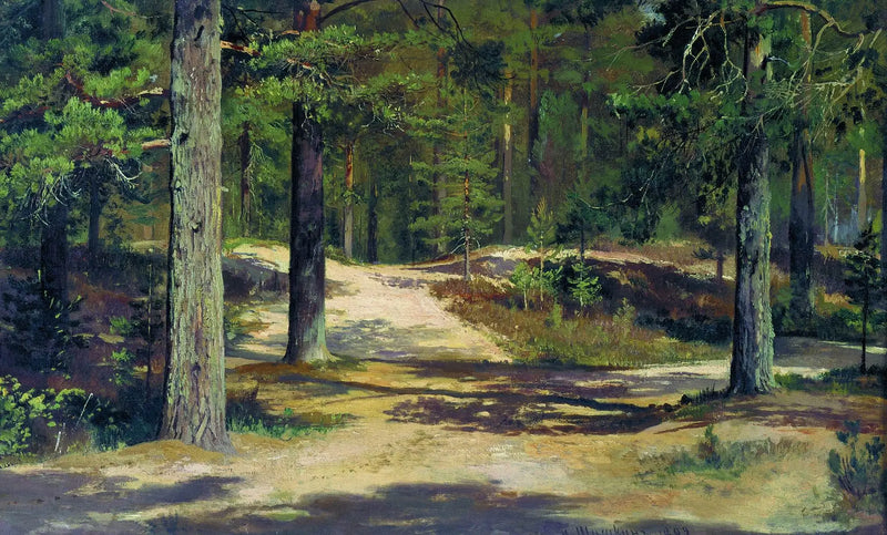 Bosque de pinos - Ivan Chichkine