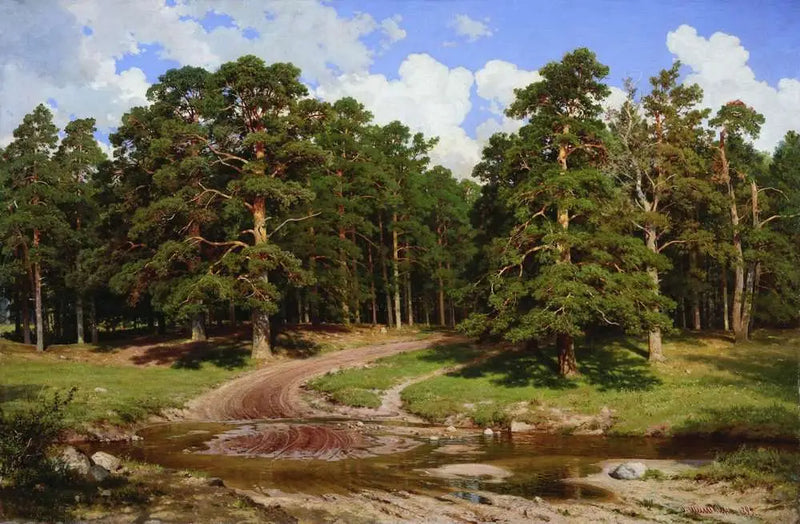 Bosque de pinos - Ivan Chichkine