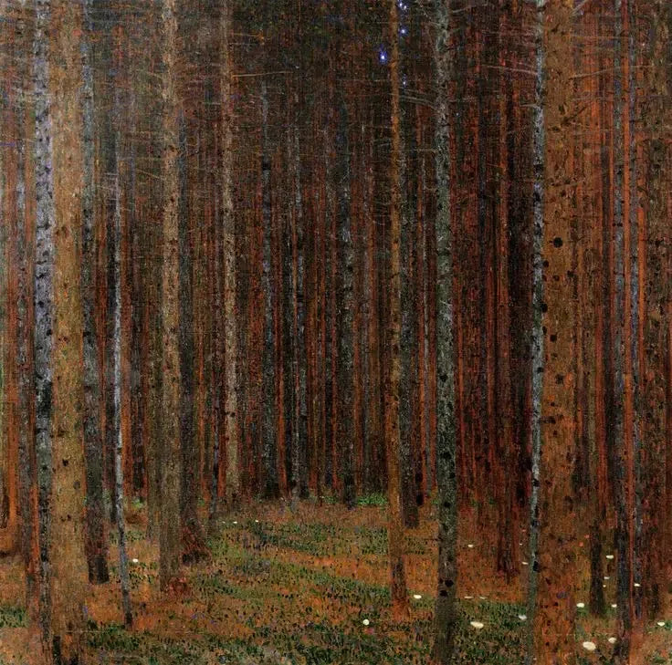 Bosque de abetos I - Gustav Klimt