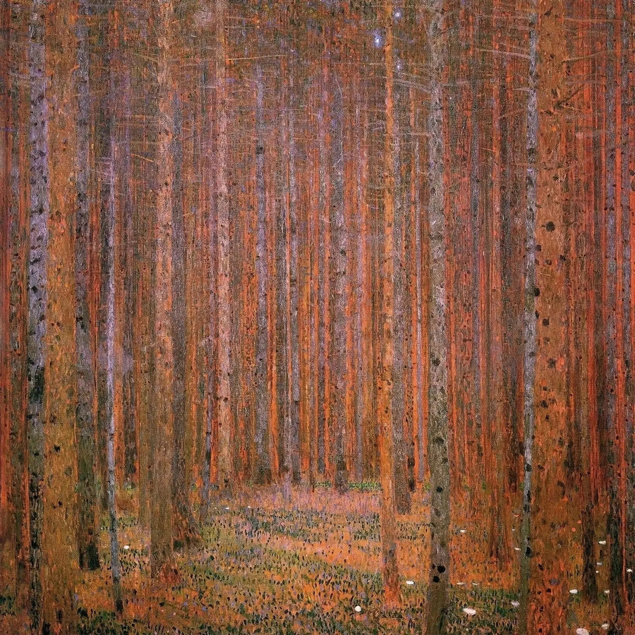 Bosque de abetos I - Gustav Klimt