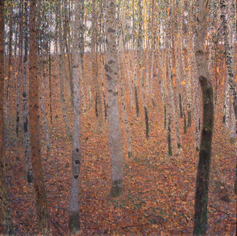 Bosque de hayas - Gustav Klimt
