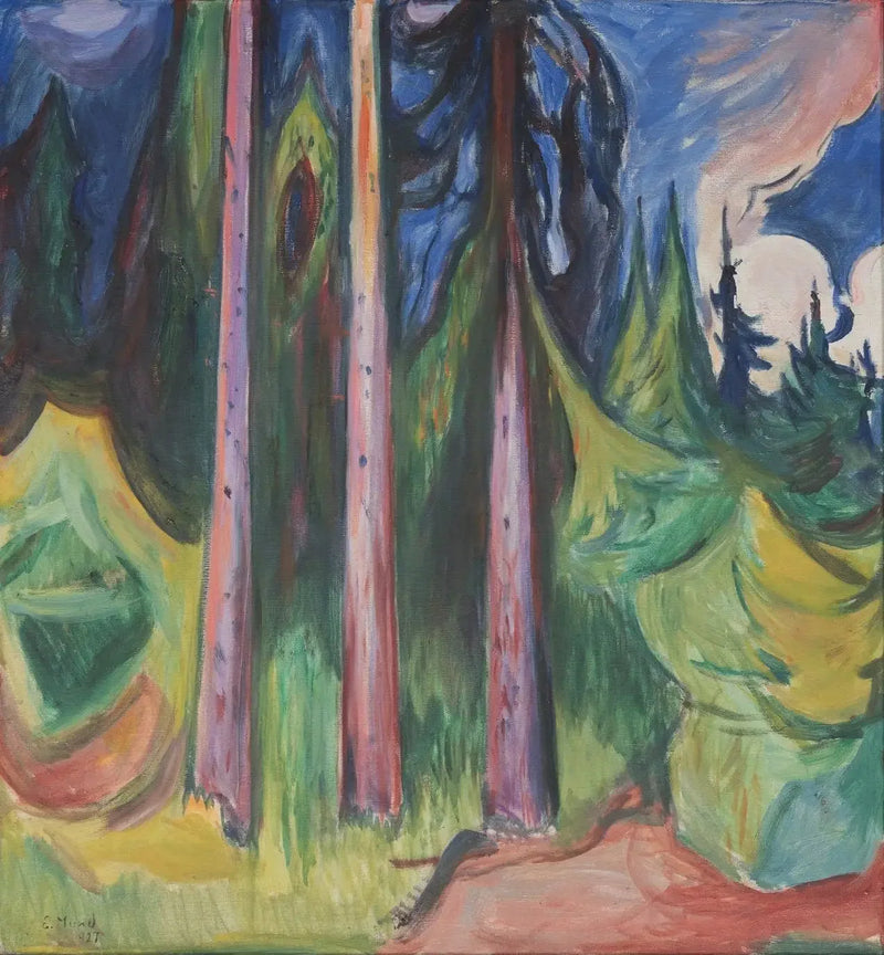 Bosque - Edvard Munch