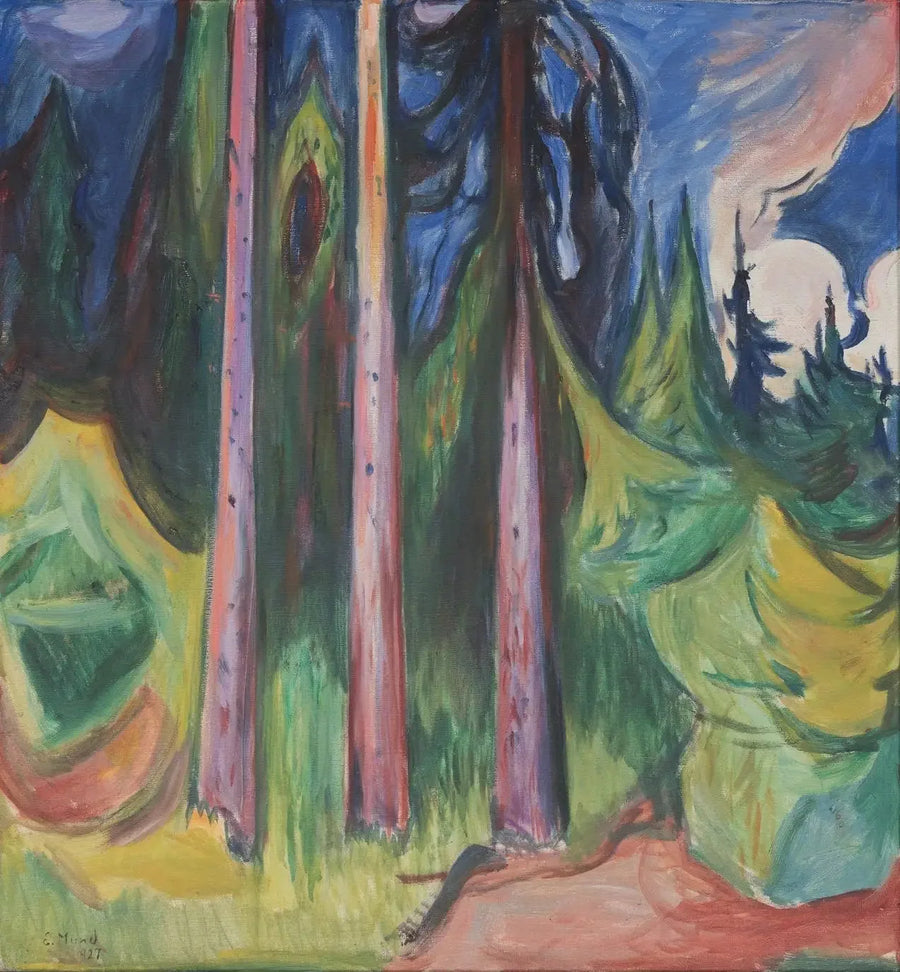 Bosque - Edvard Munch