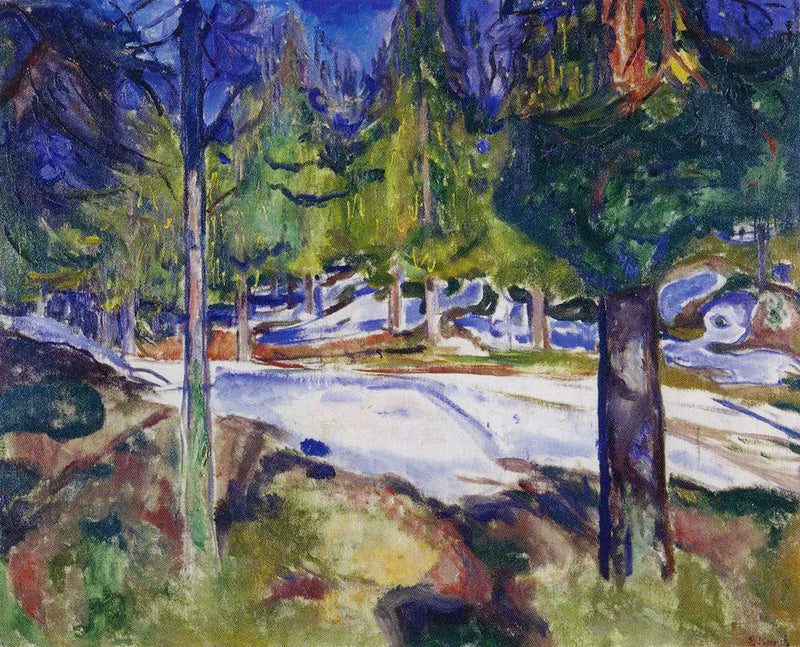 Bosque - Edvard Munch