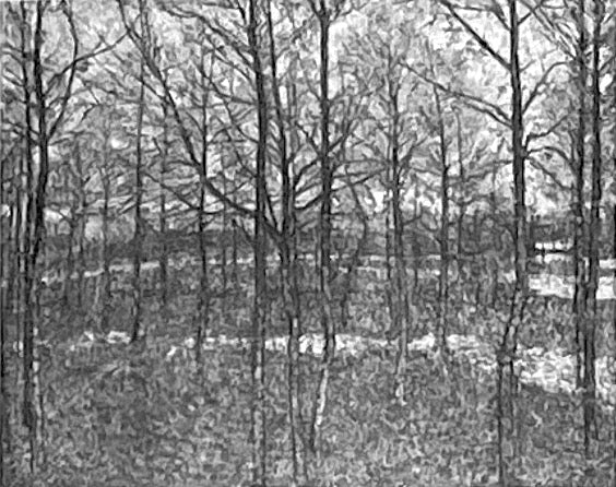 Forêt Printemps - Kazimir Malevich - Alpha Reproduction