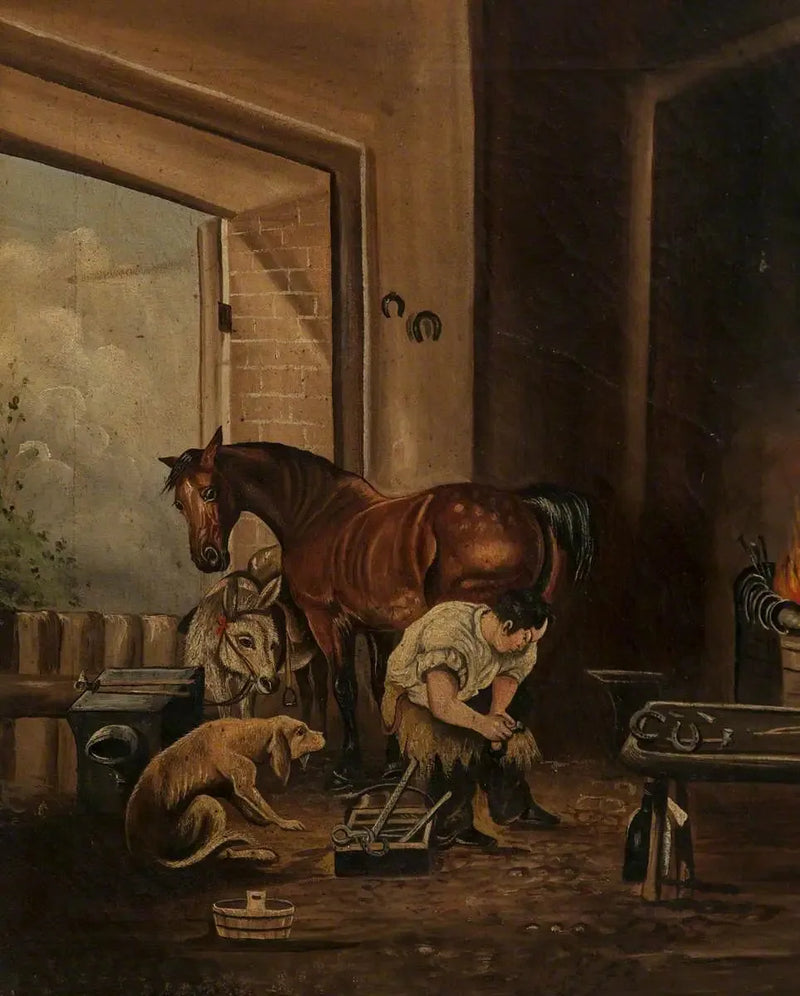 Herrero y forja - Edwin Henry Landseer