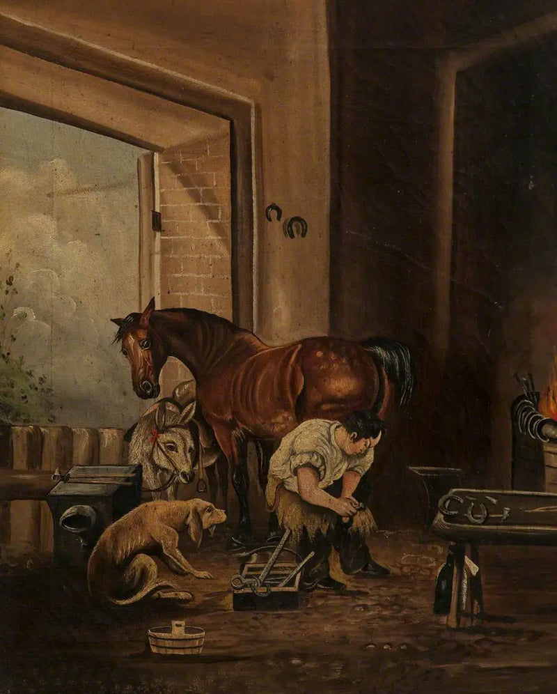 Herrero y forja - Edwin Henry Landseer