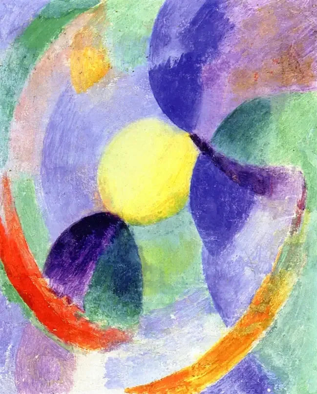 Formas circulares, Luna n.º 3 - Robert Delaunay