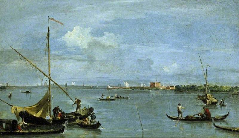 Forte S. Andrea Del Lido, Venecia - Francesco Guardi