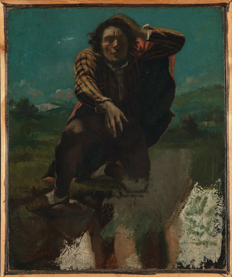 Apasionado por el miedo - Gustave Courbet